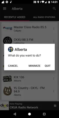 Alberta Radio Stations, Canada android App screenshot 0