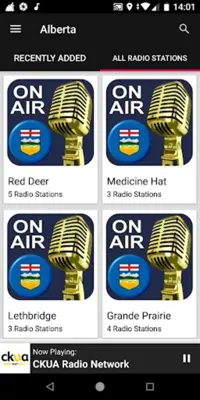 Alberta Radio Stations, Canada android App screenshot 3